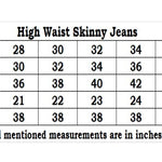 Attire Lab Women's Solid High Waist Skinny Jeans -Black Roposo Clout