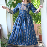 Janki Creation Floral Print Anarkali Kurtas Roposo Clout