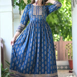 Janki Creation Floral Print Anarkali Kurtas Roposo Clout