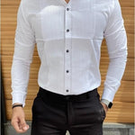 Men's Tuxedo Club Wear Shirt Roposo Clout