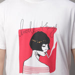 DOOR74 MENS PRINTED WHITE OVERSIZE TSHIRT Roposo Clout