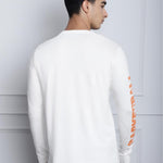 Door 74 Mens Printed Off White Color Regular Fit Long Sleeves Tshirt Roposo Clout