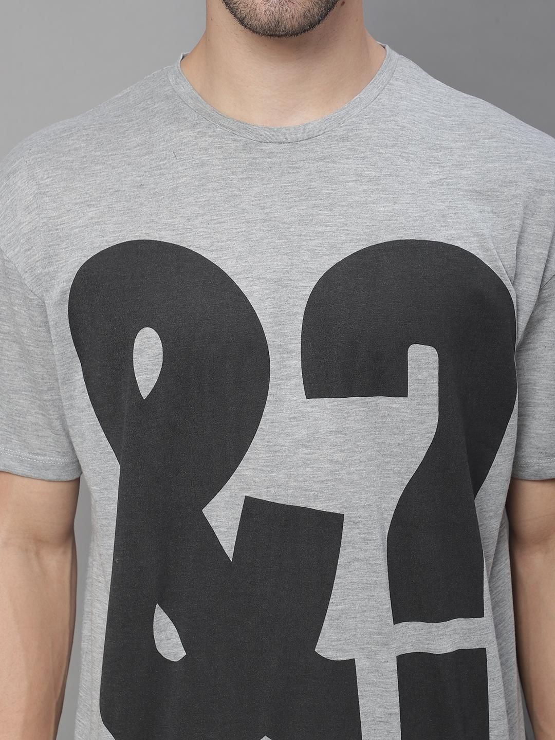 DOOR74 MENS &? PRINTED WHITE COLOR OVERSIZE FIT TSHIRT Roposo Clout