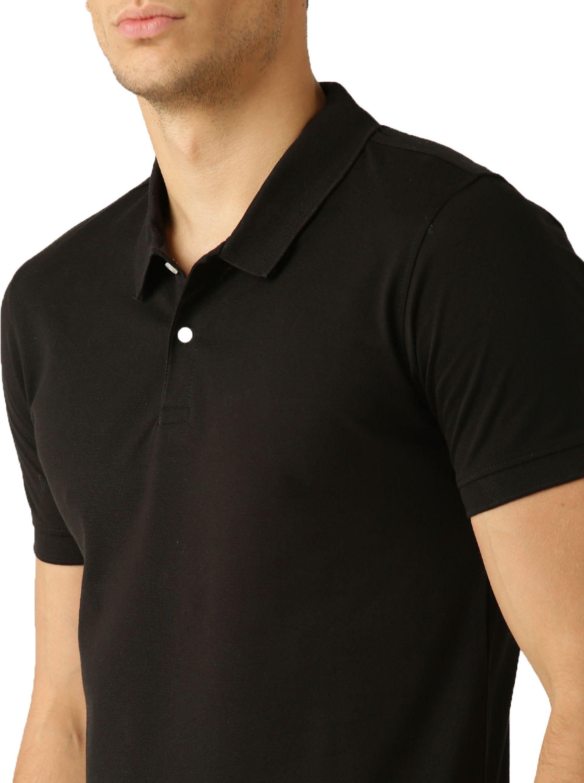 Poly Cotton Solid Half Sleeves Polo T-Shirts (Buy 1 Get 2) Roposo Clout