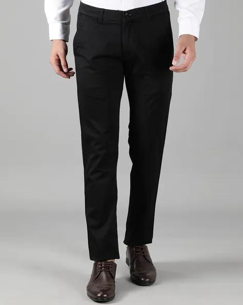 Linen Solid Slim Fit Mens Formal Trouser Roposo Clout