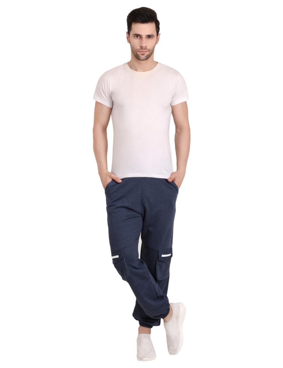 Pure Cotton Slim Fit Mens Jogger Roposo Clout