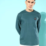 Difference of Opinion Green Oversized T-Shirt Roposo Clout