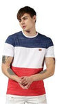 UrGear Cotton Color Block Half Sleeves Mens Round Neck T-Shirt Roposo Clout