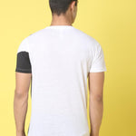 DOOR74 MENS PRINTED WHITE REGULAR TSHIRT Roposo Clout