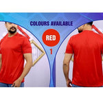 Pack of 10 Half Sleeves Round Neck T-shirts with Free Digital Watch Roposo Clout