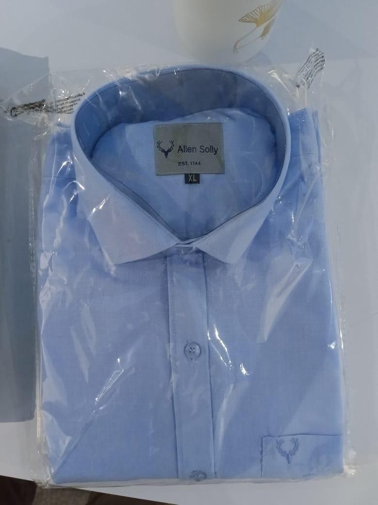 Men's Solid Cotton Formal Shirt Roposo Clout