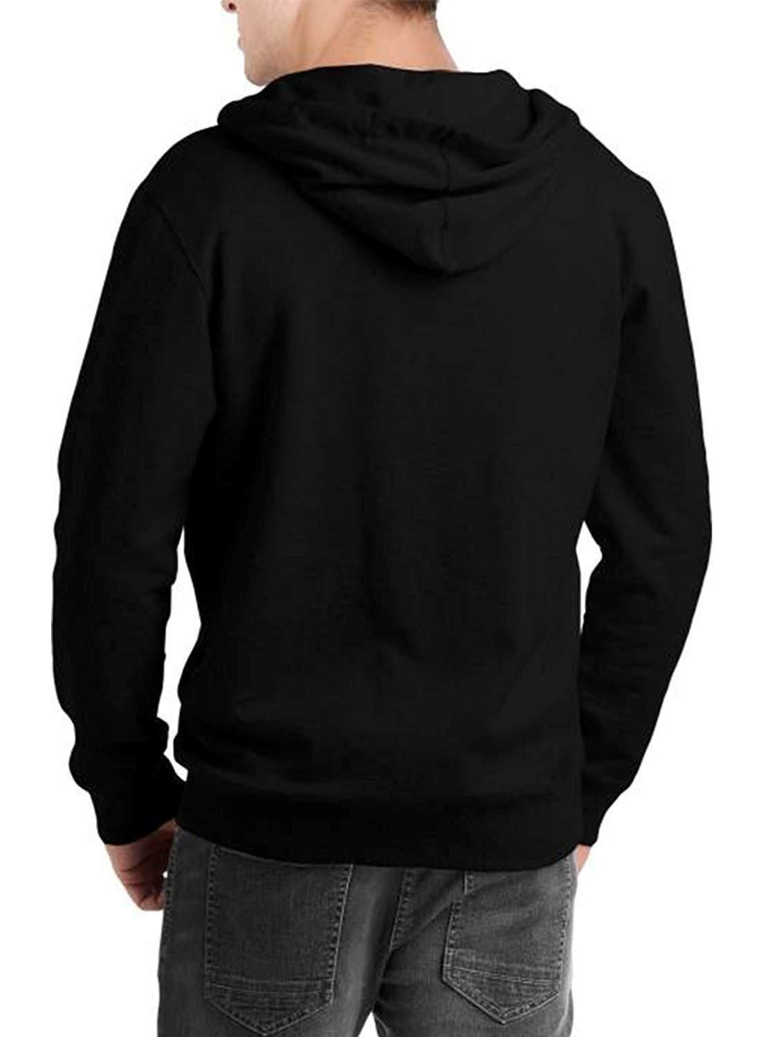 Cotton Solid Full Sleeves Hoodie Jacket Roposo Clout