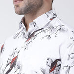 RAIG Printed Half Sleeves Casual Shirts Roposo Clout