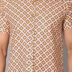 Gasperity Cotton Printed Half Sleeves Mens Casual Shirt Roposo Clout