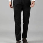 Solid Regular Fit Mens Formal Trouser Roposo Clout