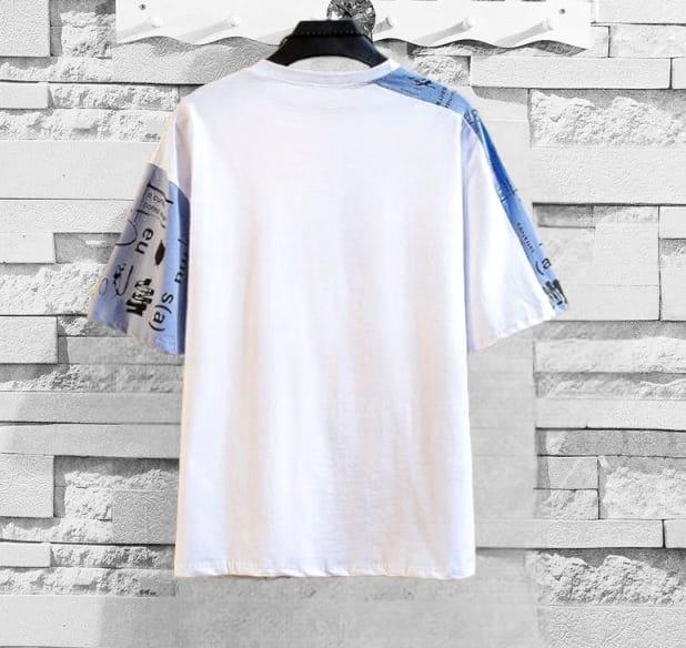 Cotton Printed Half Sleeves Pocket Style Round Neck Mens T-Shirt Roposo Clout