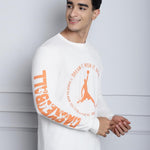 Door 74 Mens Printed Off White Color Regular Fit Long Sleeves Tshirt Roposo Clout