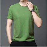 Men 4 Way Strecthable Round Neck T-shirt Roposo Clout