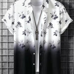 Lycra Blend Printed Half Sleeves Regular Fit Mens Casual Shirt Roposo Clout