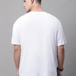 DOOR74 Mens FUTURE Printed White TSHIRT Roposo Clout