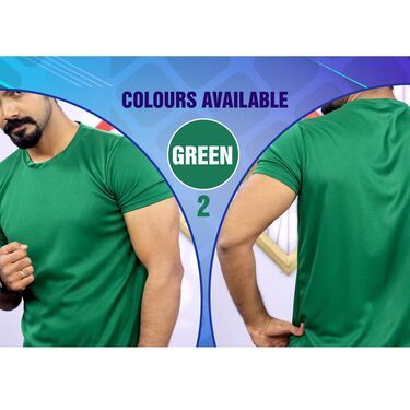 Pack of 10 Half Sleeves Round Neck T-shirts with Free Digital Watch Roposo Clout