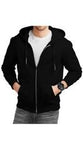 Cotton Solid Full Sleeves Hoodie Jacket Roposo Clout